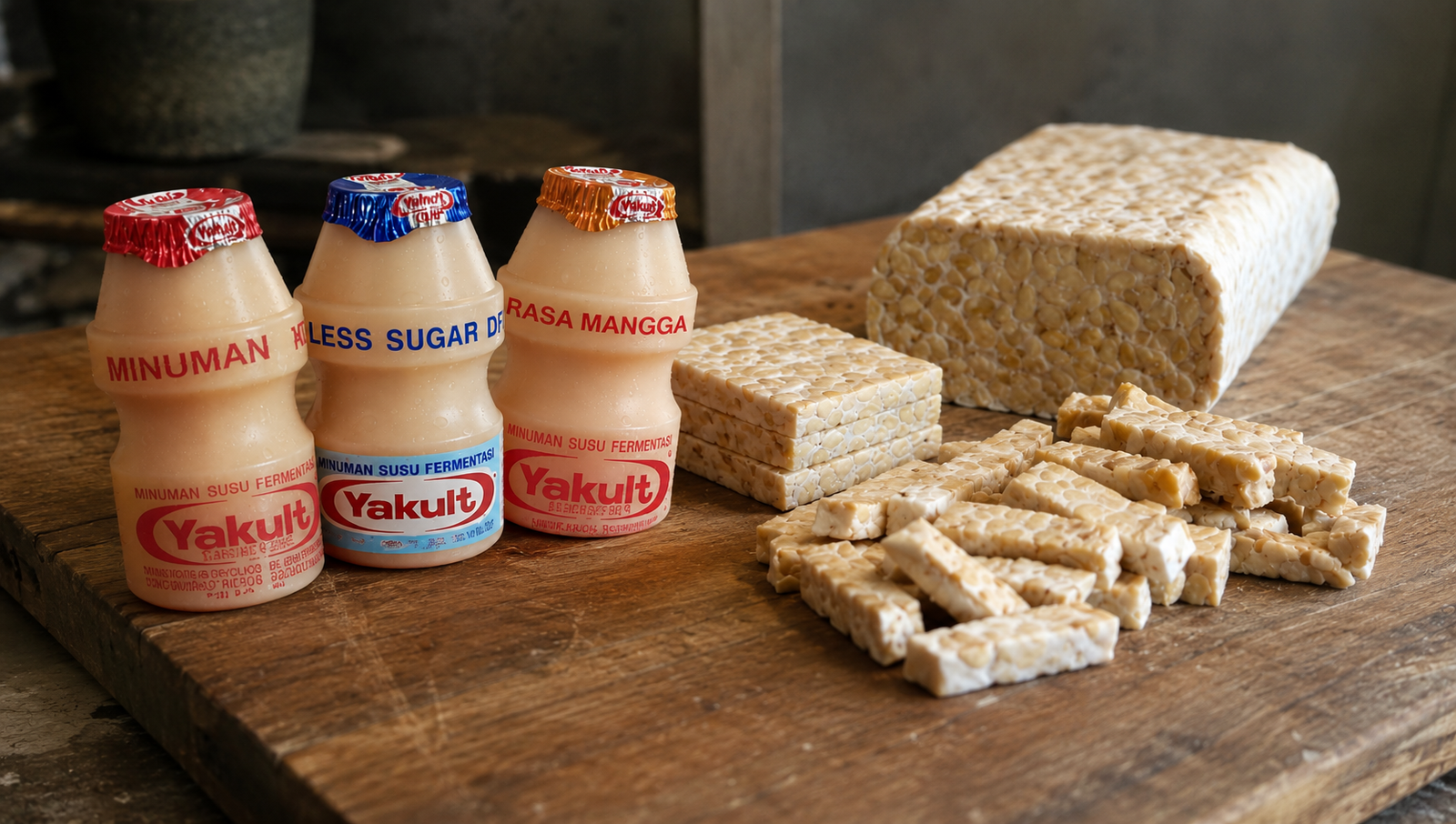 sales Yakult dan tempe